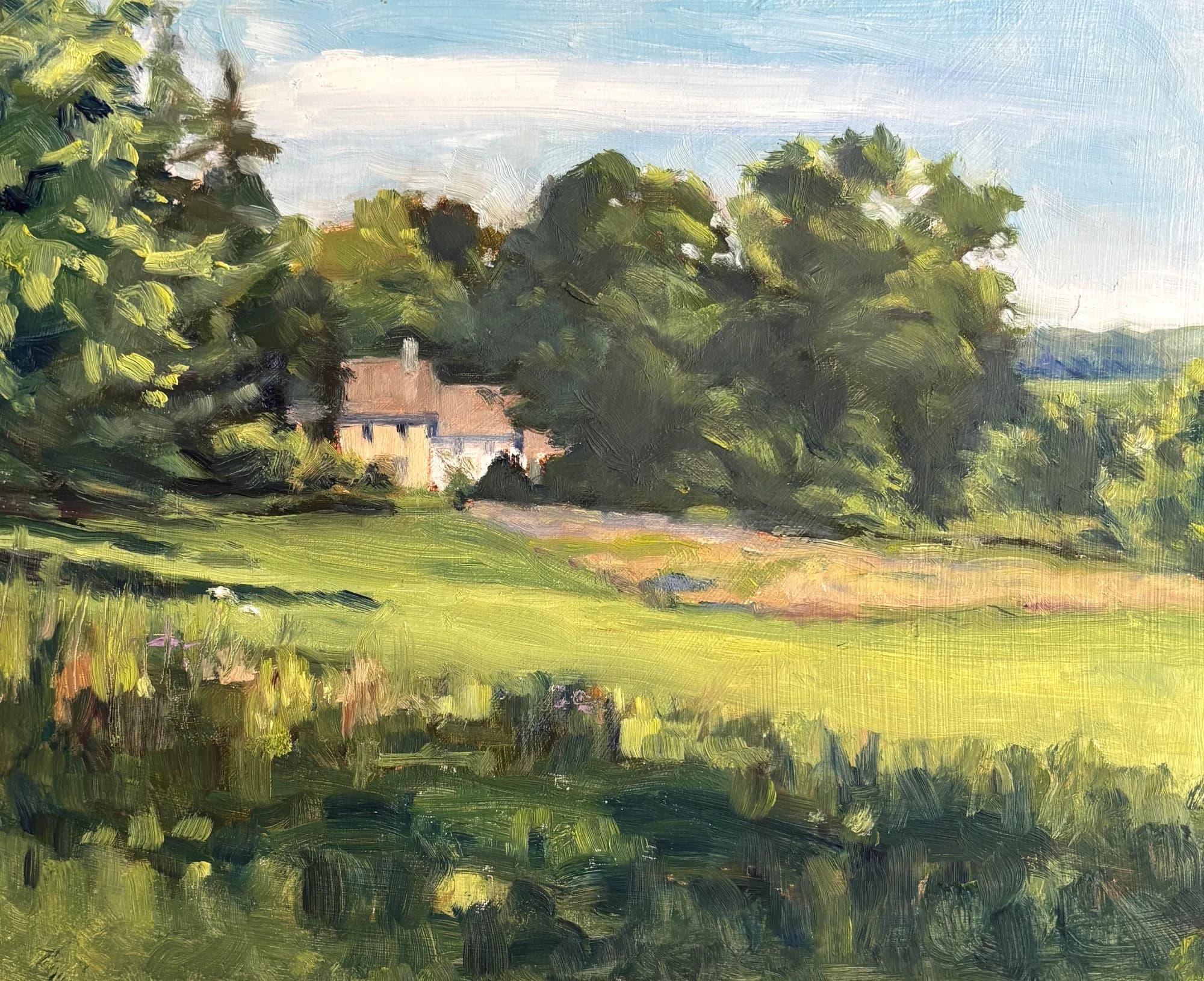 Pocock Road Plein Air - Bud Leake’s Place