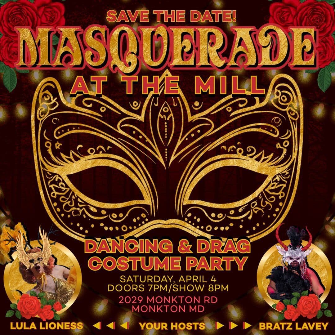 Masquerade at the Mill - Save the Date