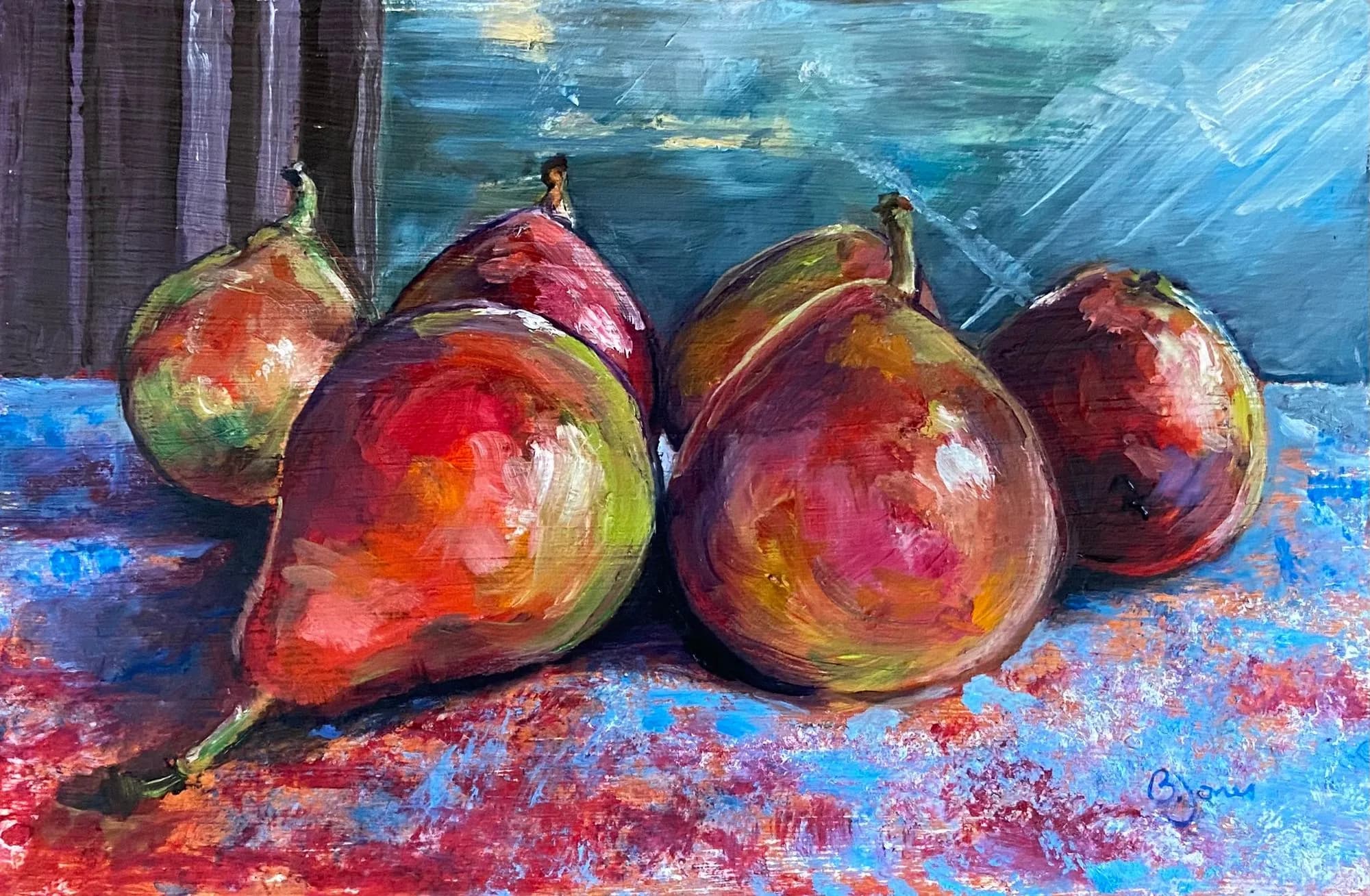 Pears on the Porch
