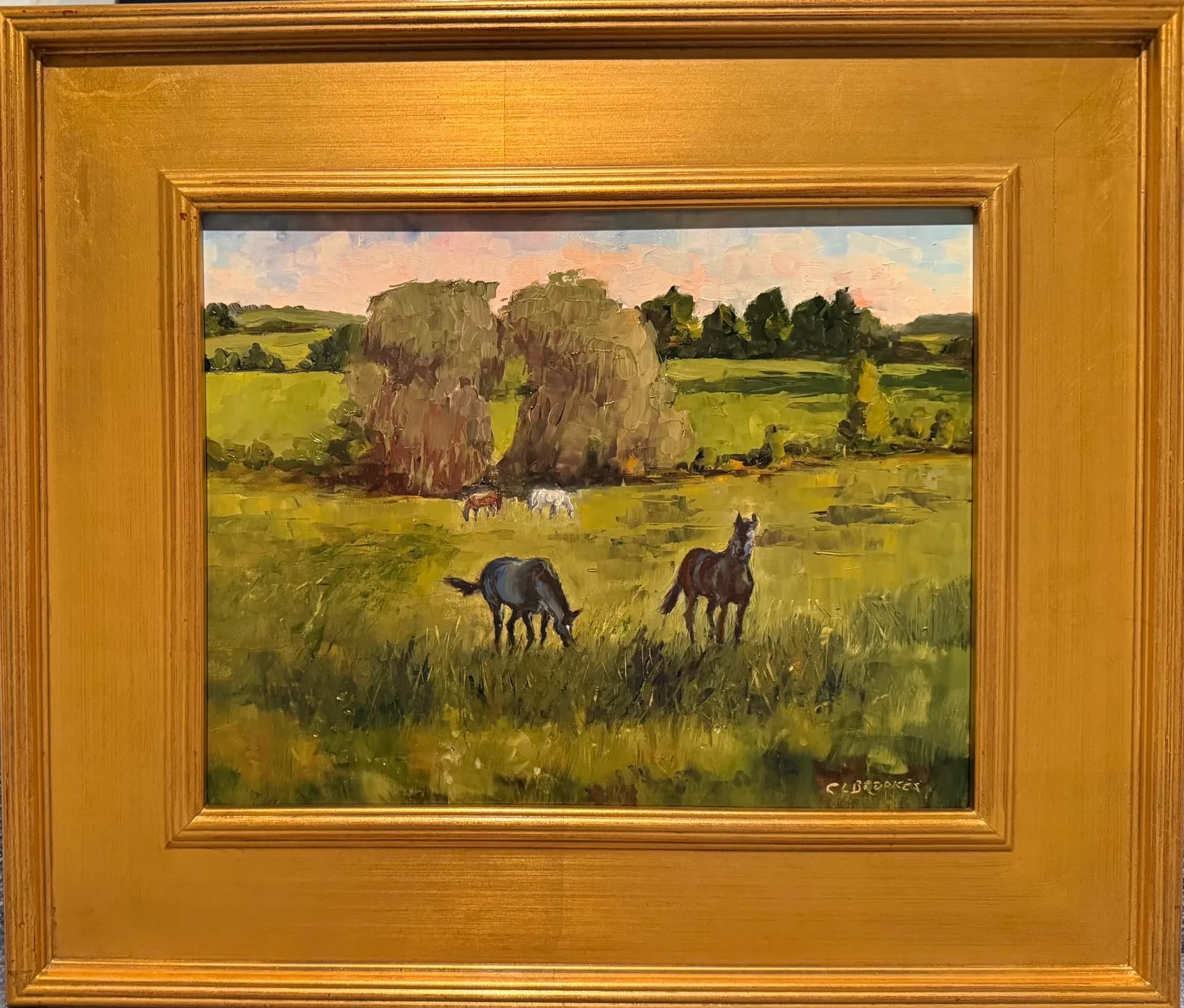 Four Horses, Two Willows
