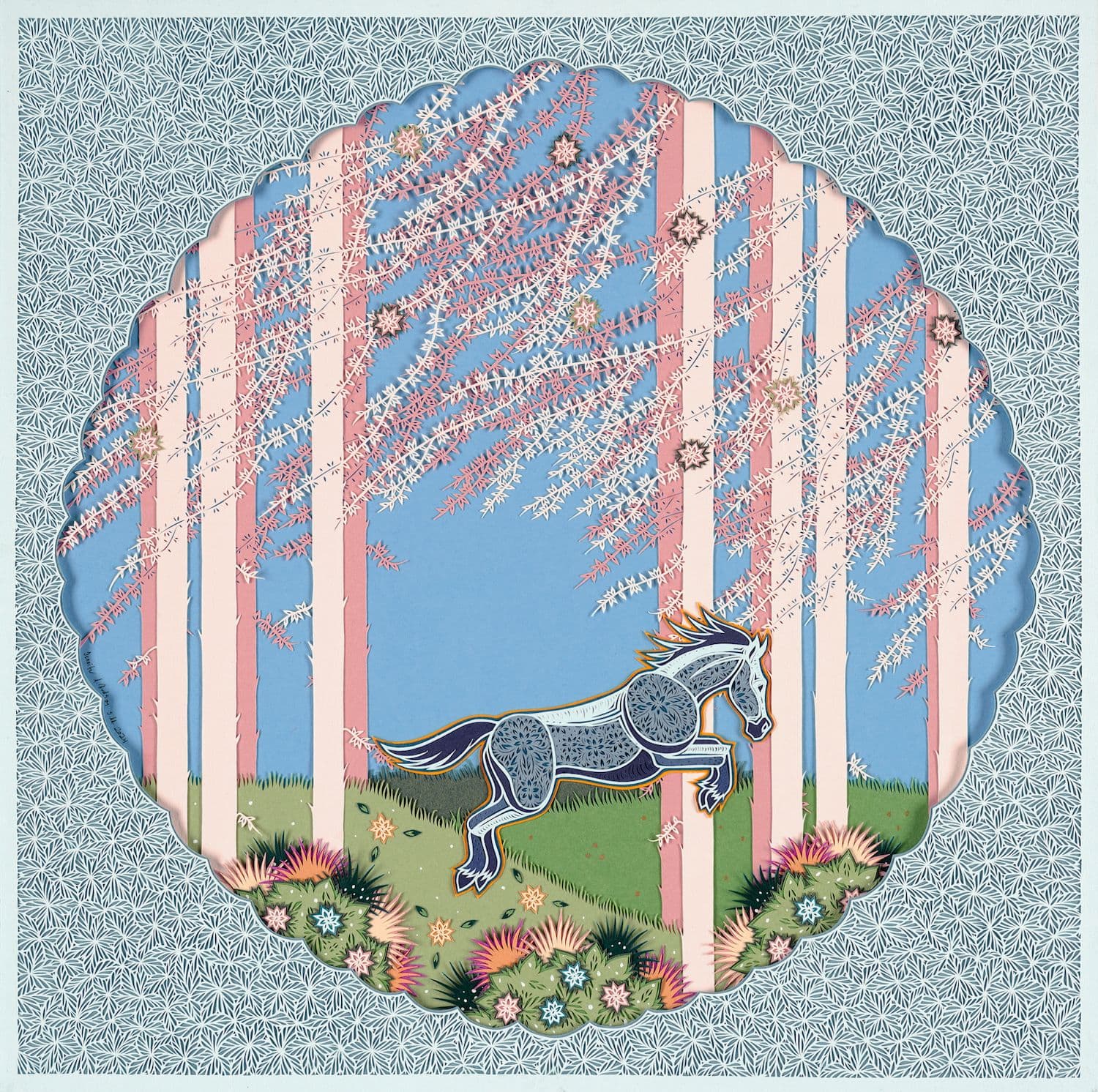 Porcelain Horse by Jennifer Hudson