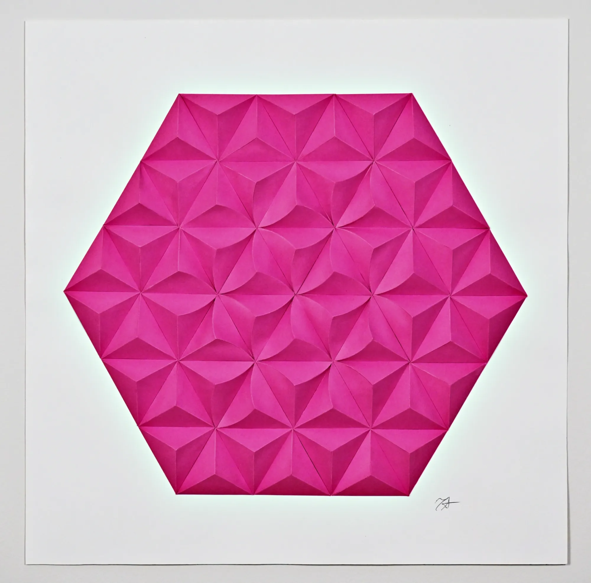 Fuchsia Hex, 1-54 by Tatiana Nelson